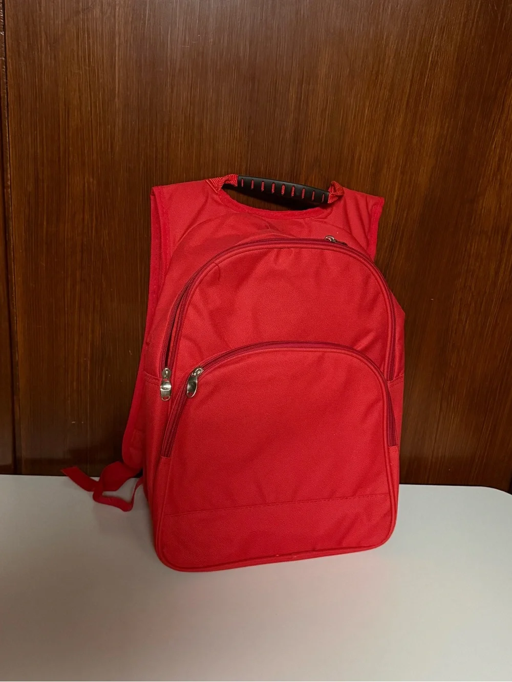 Celebrating Home Red Backpack - Lightweight Everyday Bag